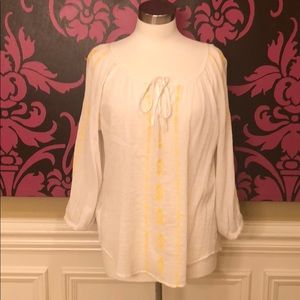Loft Gauze Top